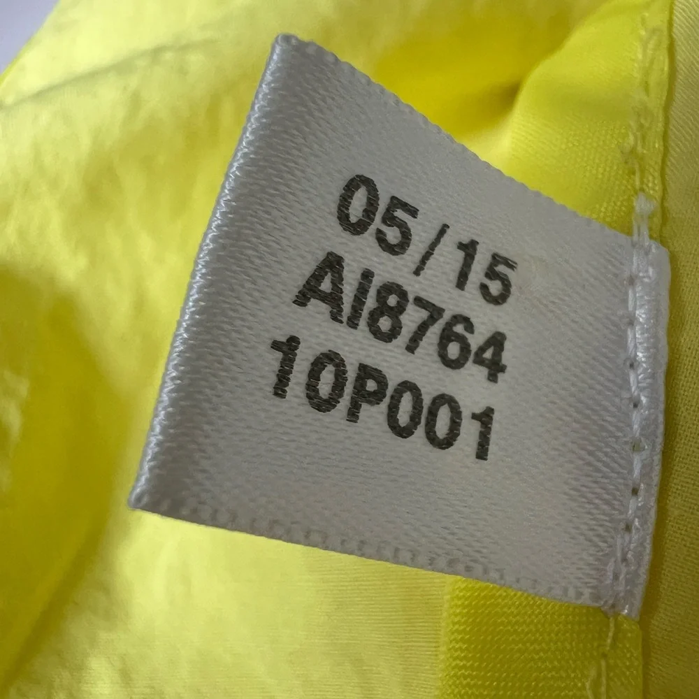 Adidas by Stella McCartney Yellow Windbreaker jacket Size EU 36/ US Size 6